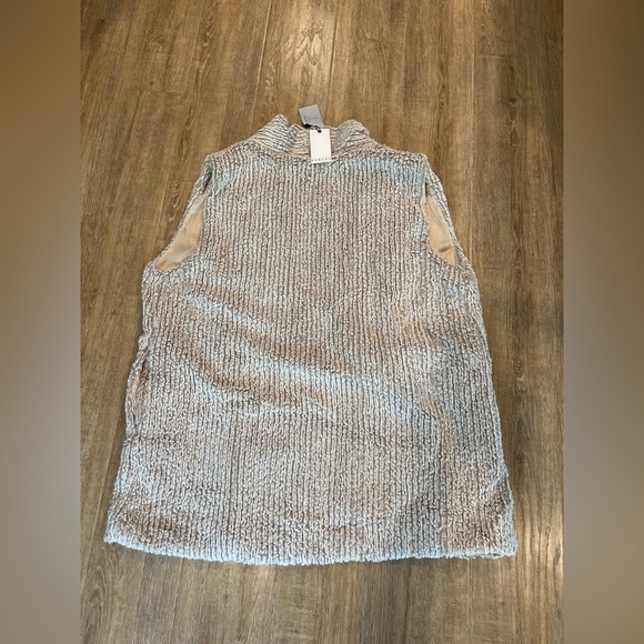 Bobeau Soft and Warm Fur Cardigan Vest - Picture 4 of 6